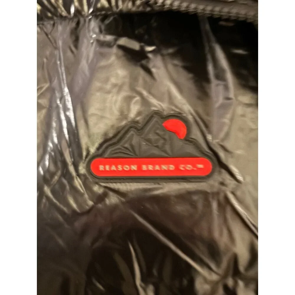 NWT Men's Reason Brand Black Puffer Vest XXL - Picture 5 of 10